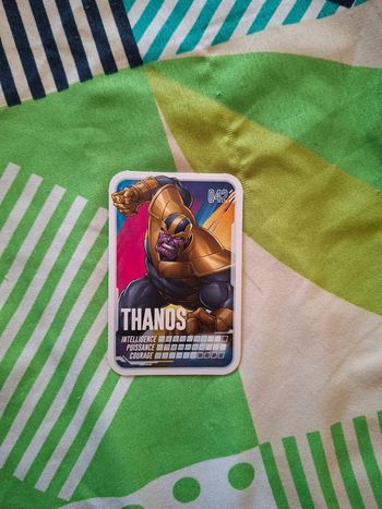 Carte Marvel pars en mission 042