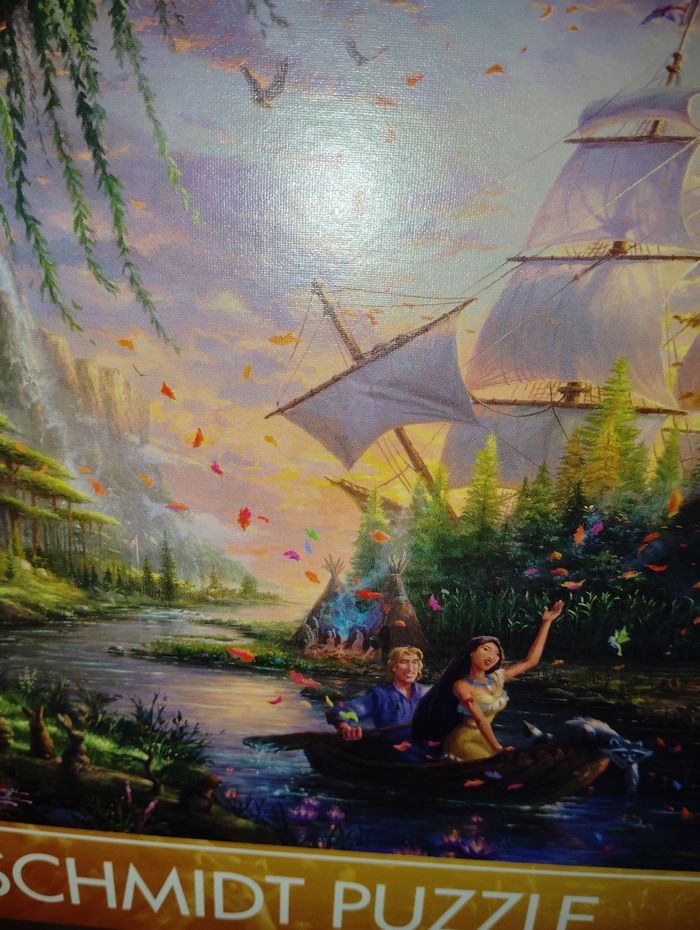 Puzzle Pocahontas 1000 pièces Dreams collection Disney - photo numéro 2