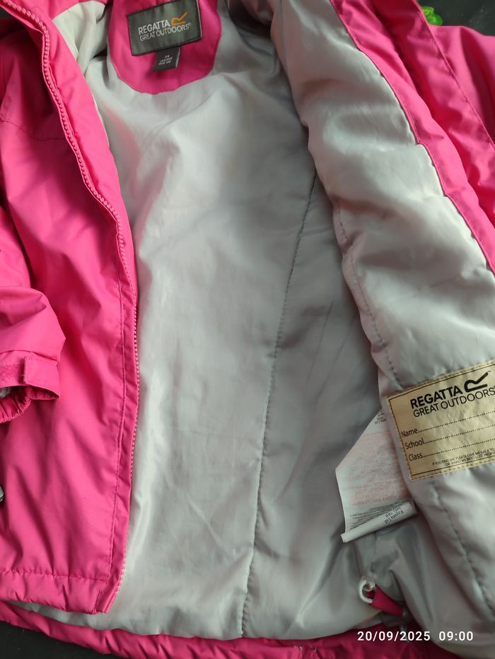 Veste imperméable Regatta 7/8 ans - photo numéro 3