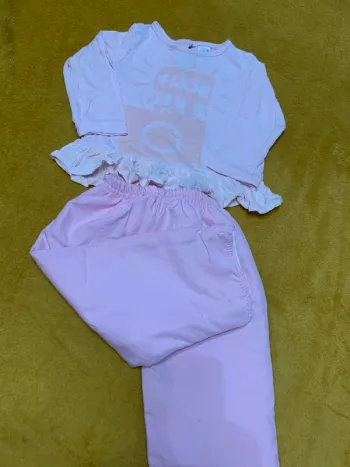 Ensemble fille  taille 9 mois
