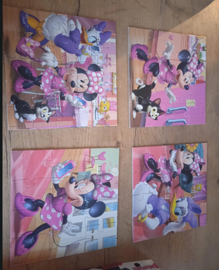 lot 4 puzzles - photo numéro 2