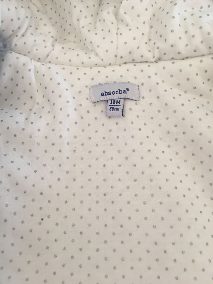 Manteau fausse fourrure Absorba 18 mois - photo numéro 3