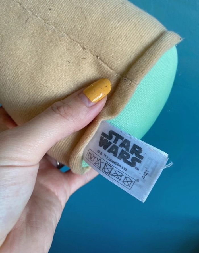 Peluche bébé Yoda grogu the mandalorian - photo numéro 3