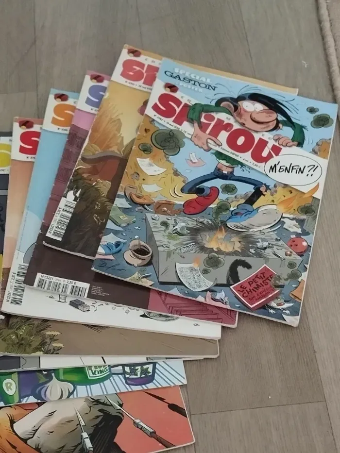Lot de 12 magazines SPIROU année 2010 L004 - photo numéro 7