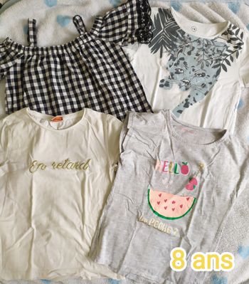 T-shirts 8 ans