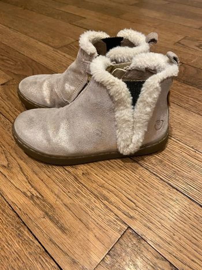 Bottines fourrure shoo pom très bon état
