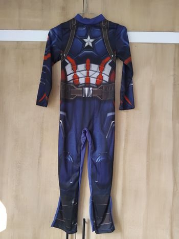 DEGUISEMENT Captain America Carnaval 7 - 8 ans ⚡️
