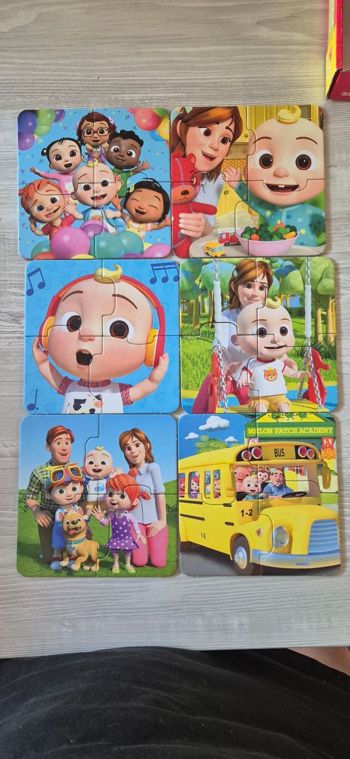 Puzzles Cocomelon + cubes - photo numéro 6
