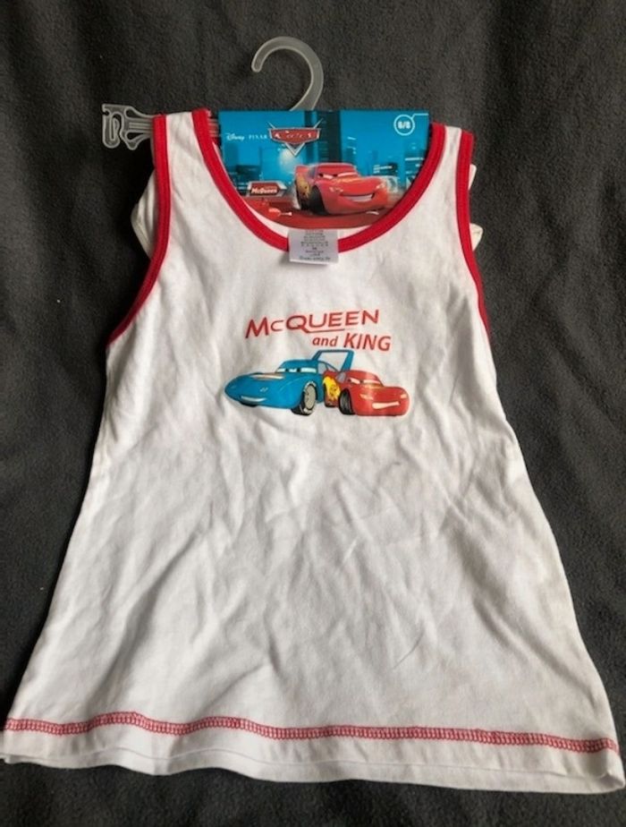 Ensemble débardeur + slip cars T6/8 ans