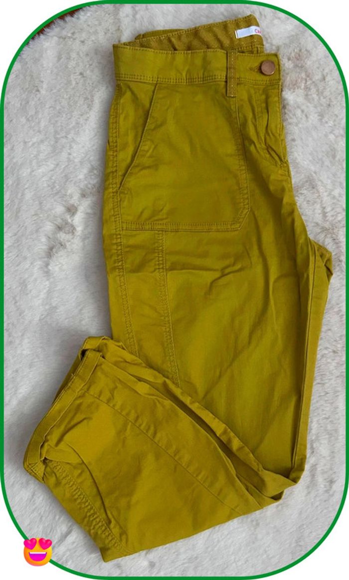 🌷Pantacourt jaune 🌷 - photo numéro 2