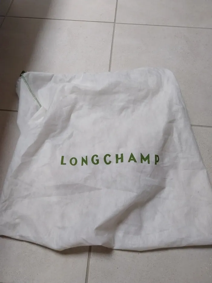 Sacoche en cuir marron foncé Longchamp - photo numéro 16