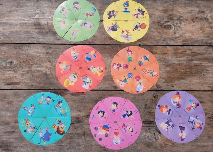 Jeu de cartes 7 familles, Janod 🎪 Family Circus 🦁 - photo numéro 4