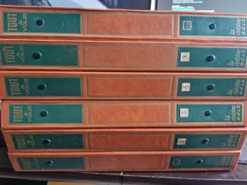 Lot de 6 livre de cuisine de A à Z