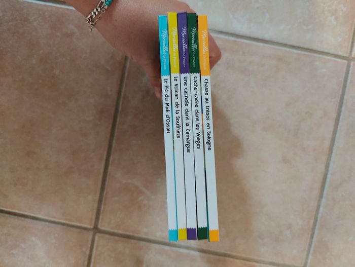 Lot 5 livres mac do merveilles de France - photo numéro 2