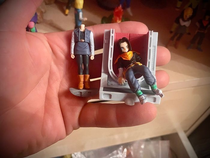 Figurine dragon ball gashapon capsule imagination