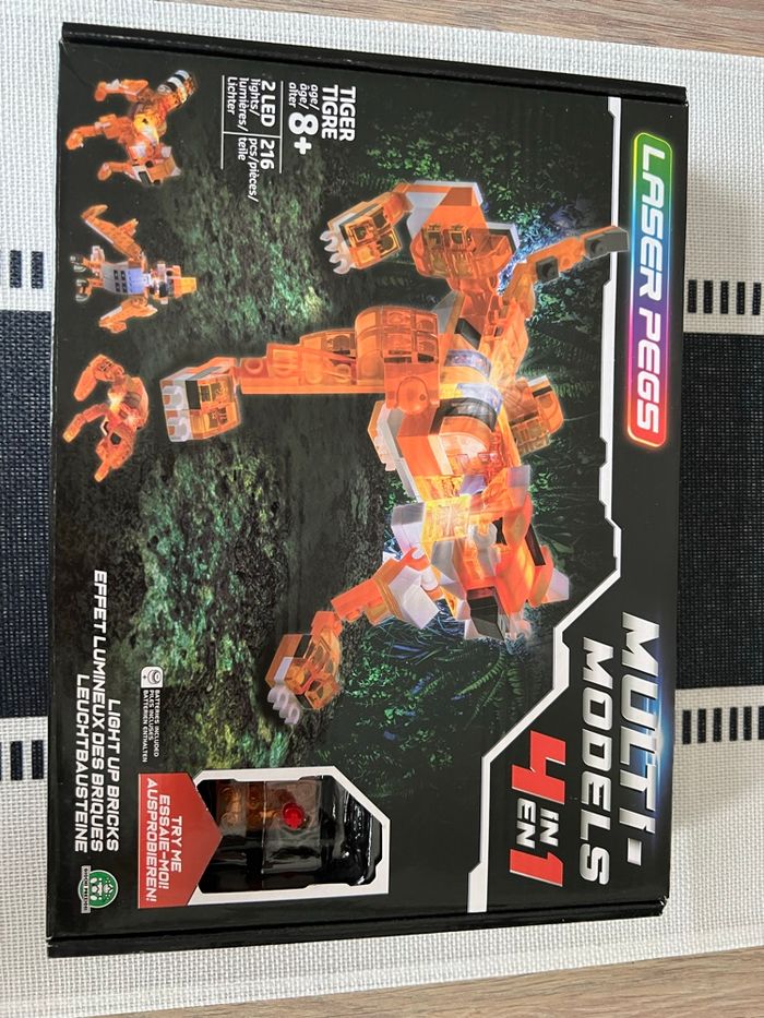 Jeux de construction laser Pegs briques lumineuses neuf - photo numéro 3