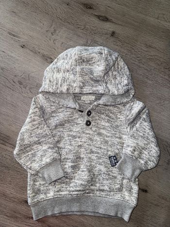 Pull à capuche kimbaloo 12 mois