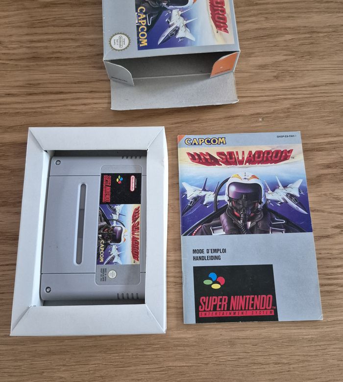 Jeu U.N Squadron / Super Nintendo SNES Pal Fr Fah - Complet - photo numéro 5