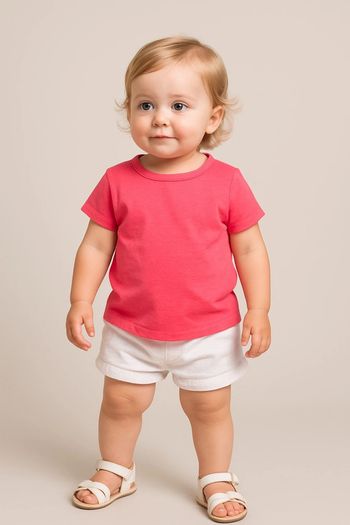T-shirt rose fushia Kimbaloo