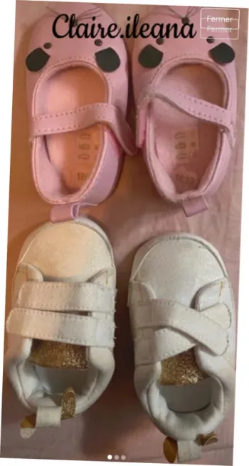 🛑 chaussure bébé🛑 3/6 mois // 18/19