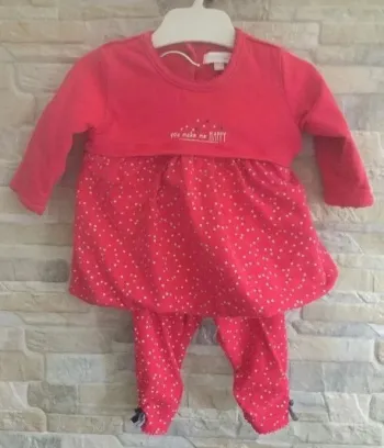 Ensemble rouge Absorba 1M