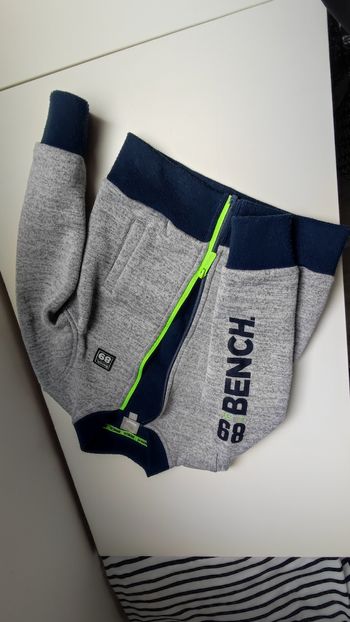 Veste mi saison gris bleu