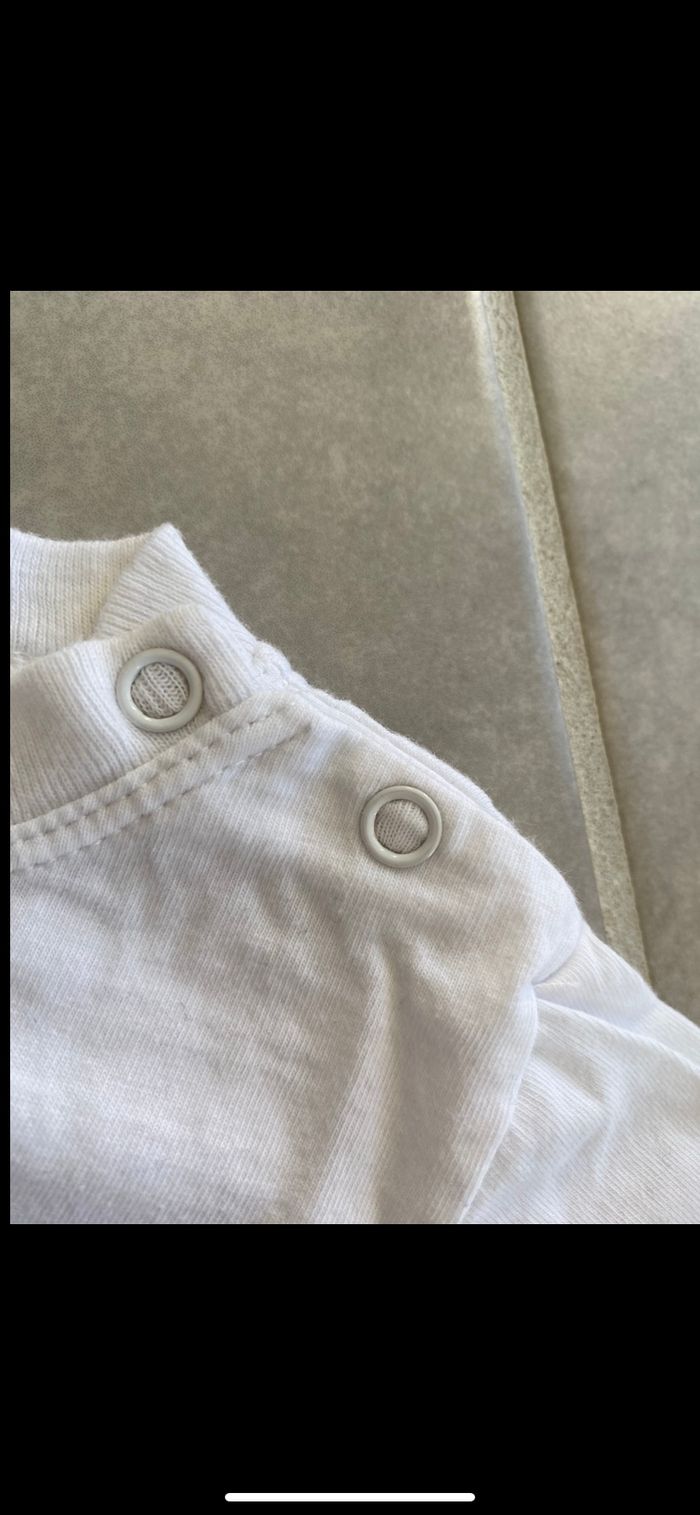 Tee shirt manches courtes mixte 3 mois - photo numéro 7