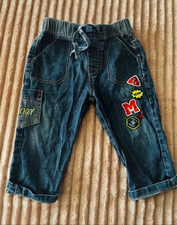 Jean Disney baby 100% coton 9mois