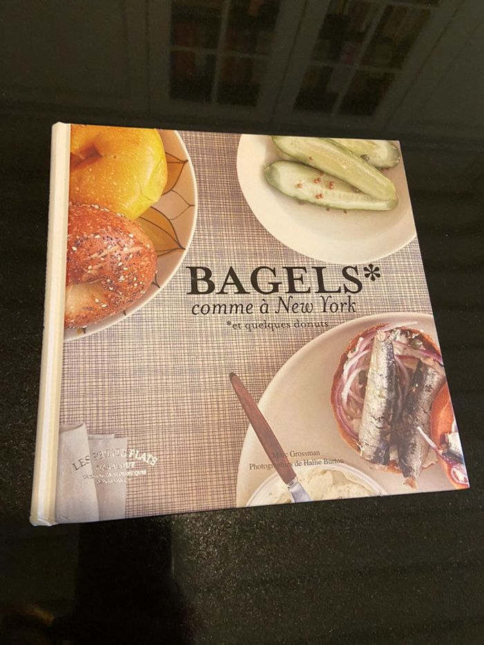 Livre de recettes « Bagels comme à New York » neuf