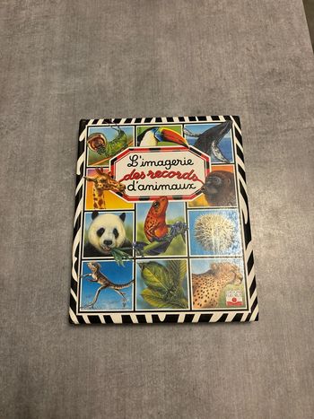 Livre  l’imagerie record des animaux