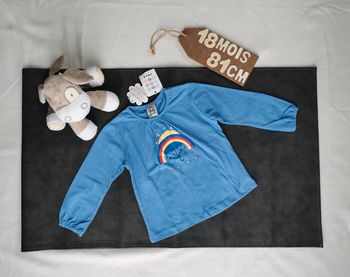 Tee-shirt 👣 marque française 64, 18 mois