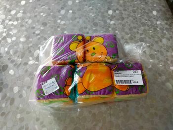 Cube en tissu 1 er ages et 2 âges