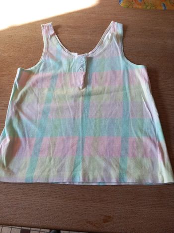 Top bretelles coton 10ans