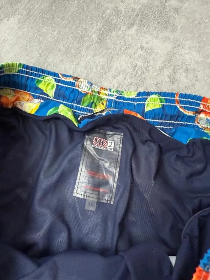 Magnifique Short maillot MC2 Saint Barth homme XXL comme neuf - photo numéro 6