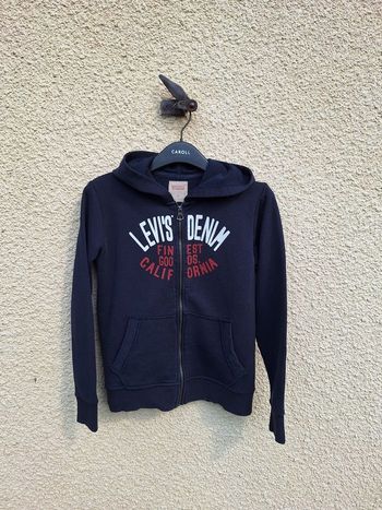 👕 Sweat zippé à capuche Levi's 12 ans