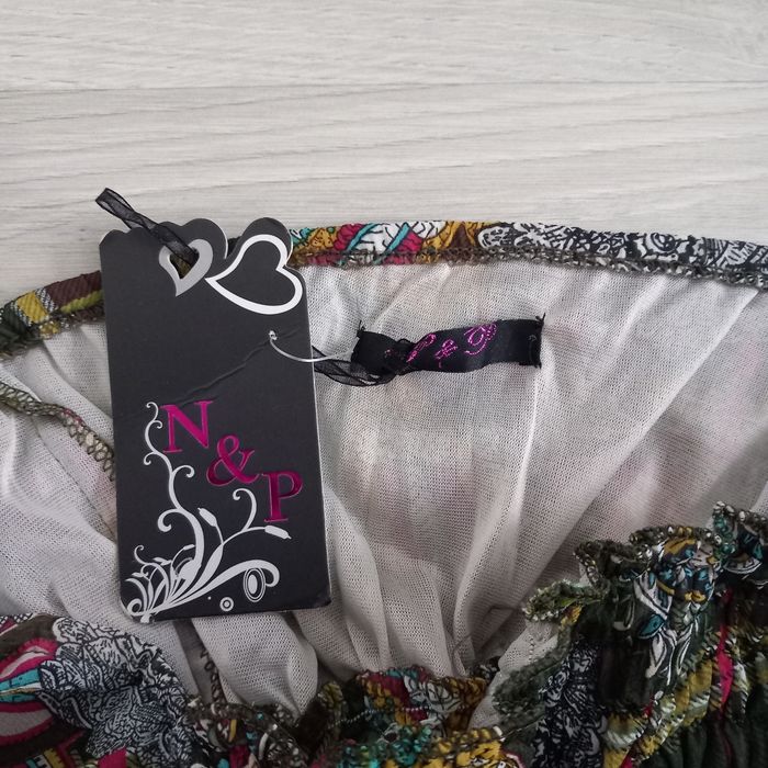 Chemisier imprimé à manches courtes N&P taille M - photo numéro 2