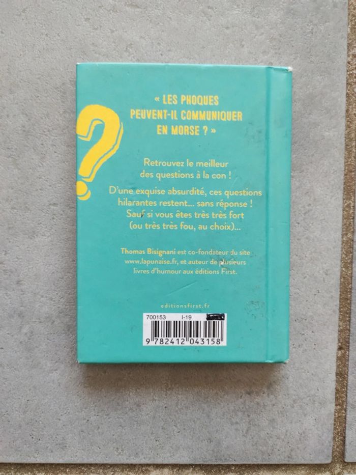 Livre question a la con - photo numéro 2