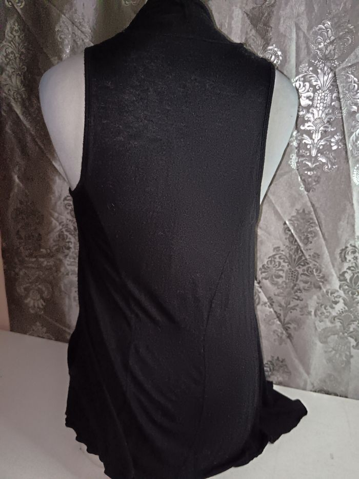 Gilet sans manche noir - photo numéro 3