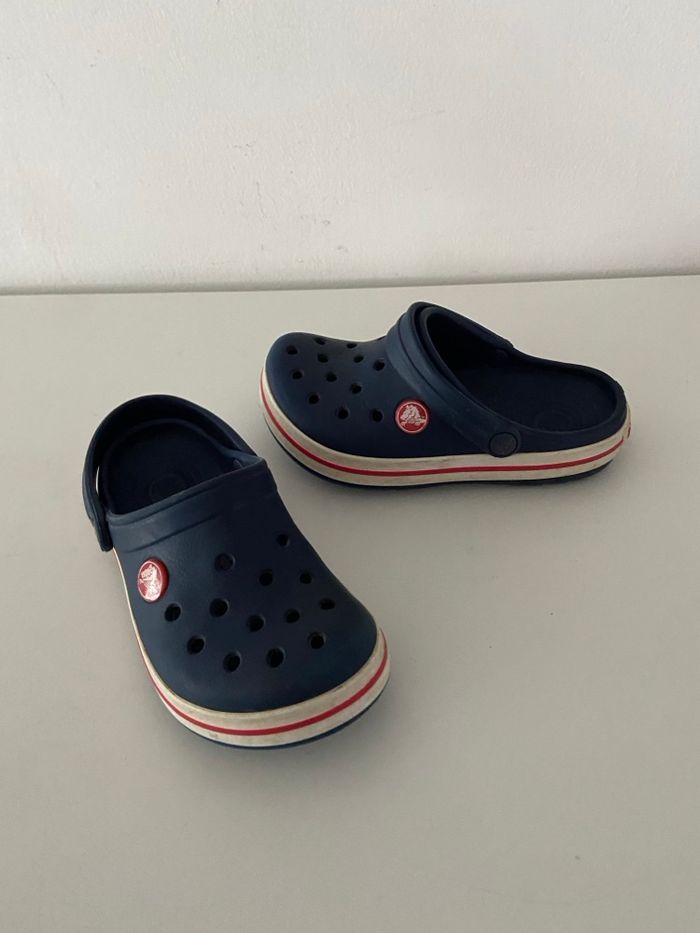 Sabots Crocs Enfant Bleu Marine 28-29