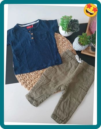 Ensemble bébé garçon Taille 9 mois🌿🦁