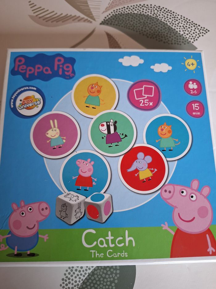 Lot jeux enfant dès 3 ans : puzzle bois (p'tit loup) et jeux peppa pig - photo numéro 9