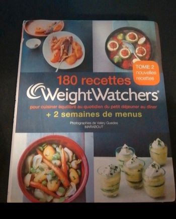 Livre weight watchers 180 recettes