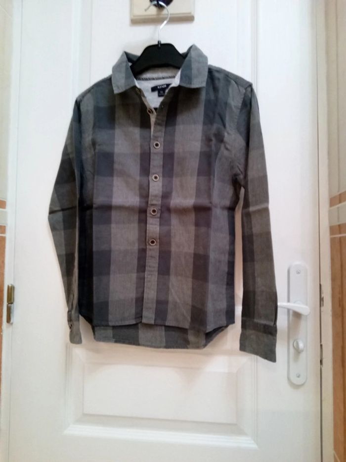 Chemise carreaux T.10 ans - Kiabi - photo numéro 7