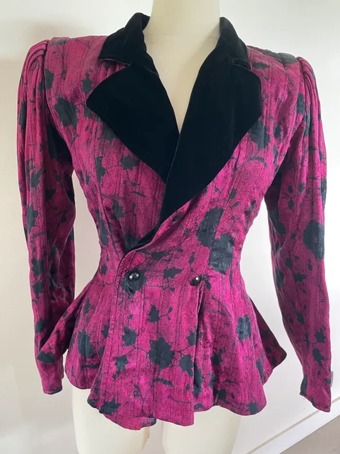 Veste Emanuel Ungaro 38 fuschia