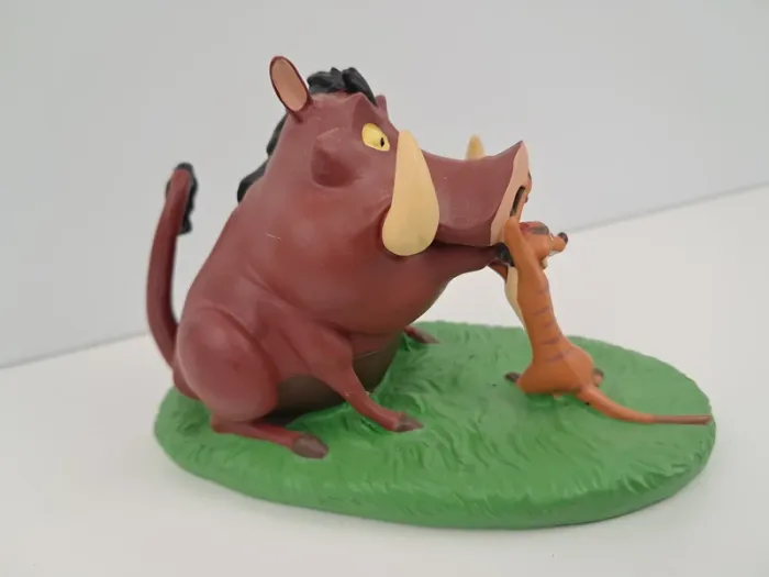 Figurine de Timon et Pumbaa dans Le Roi Lion de Walt Disney - photo numéro 3