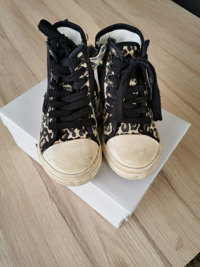 Bottines léopard