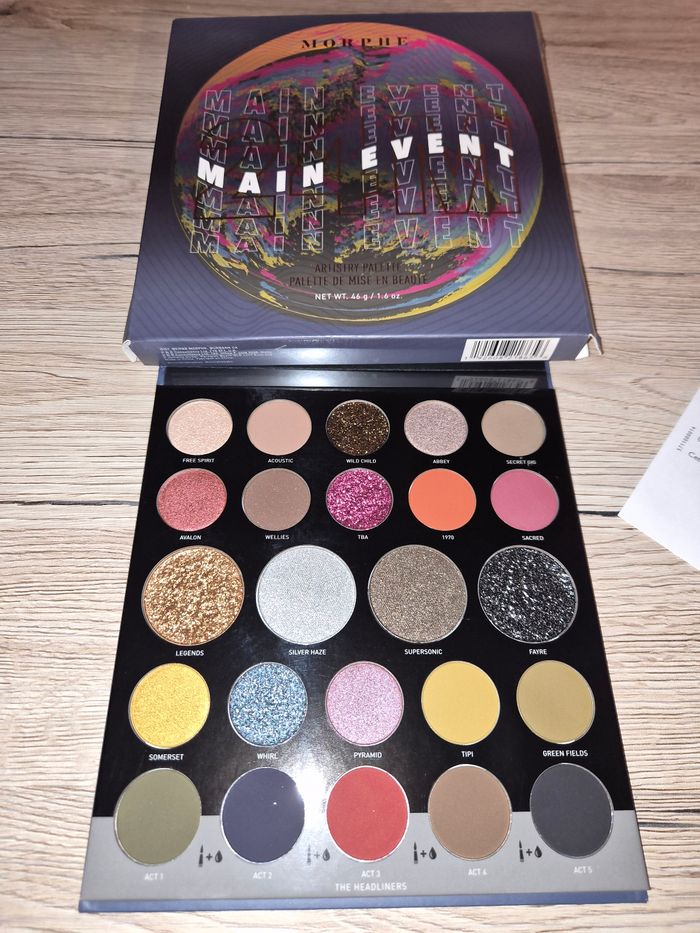 Palette 24M main event Morphe