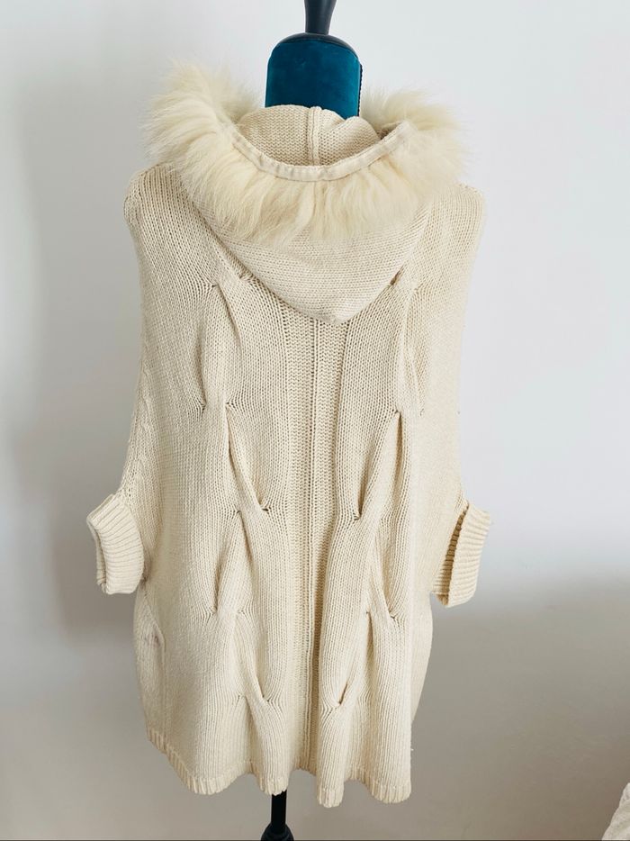 Veste Poncho Capuche - photo numéro 7