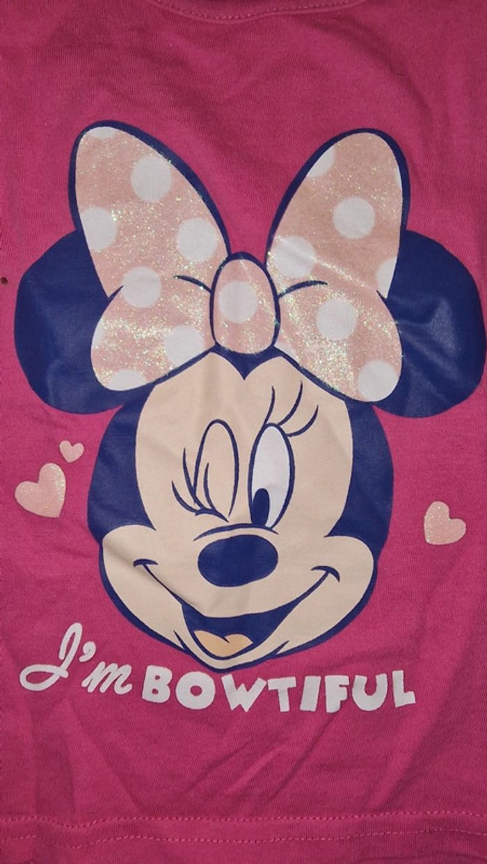 T-shirt minnie 18 mois - photo numéro 3