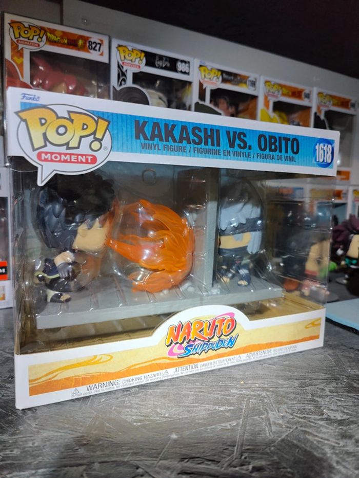 Funko Pop Kakashi vs Obito Naruto Shippuden - photo numéro 2